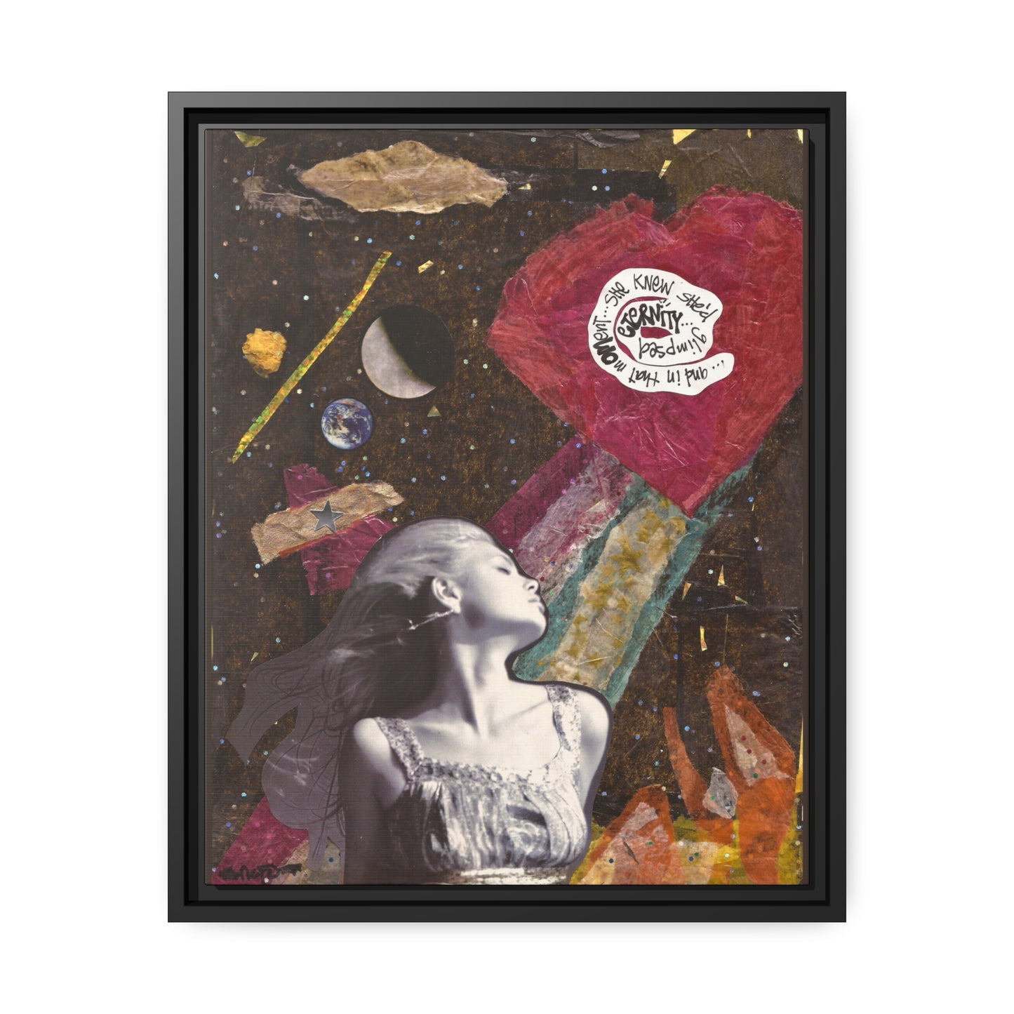 Eternity - NCF Art - Matte Canvas, Black Frame