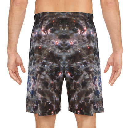 Spiral Galaxy Basketball Shorts