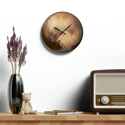 Pluto (Dwarf) Planetary Wall Clock