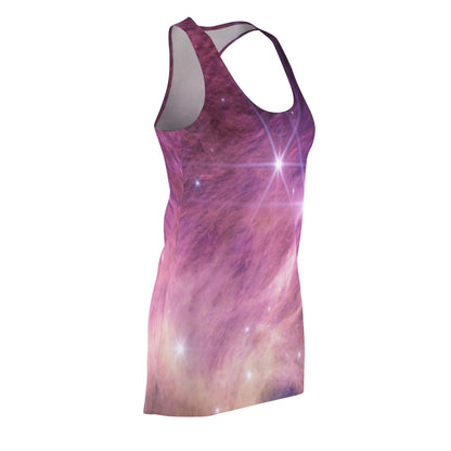 Intergalactic Women's Cut & Sew Racerback Dress - Star Cluster IC 348 - JWST