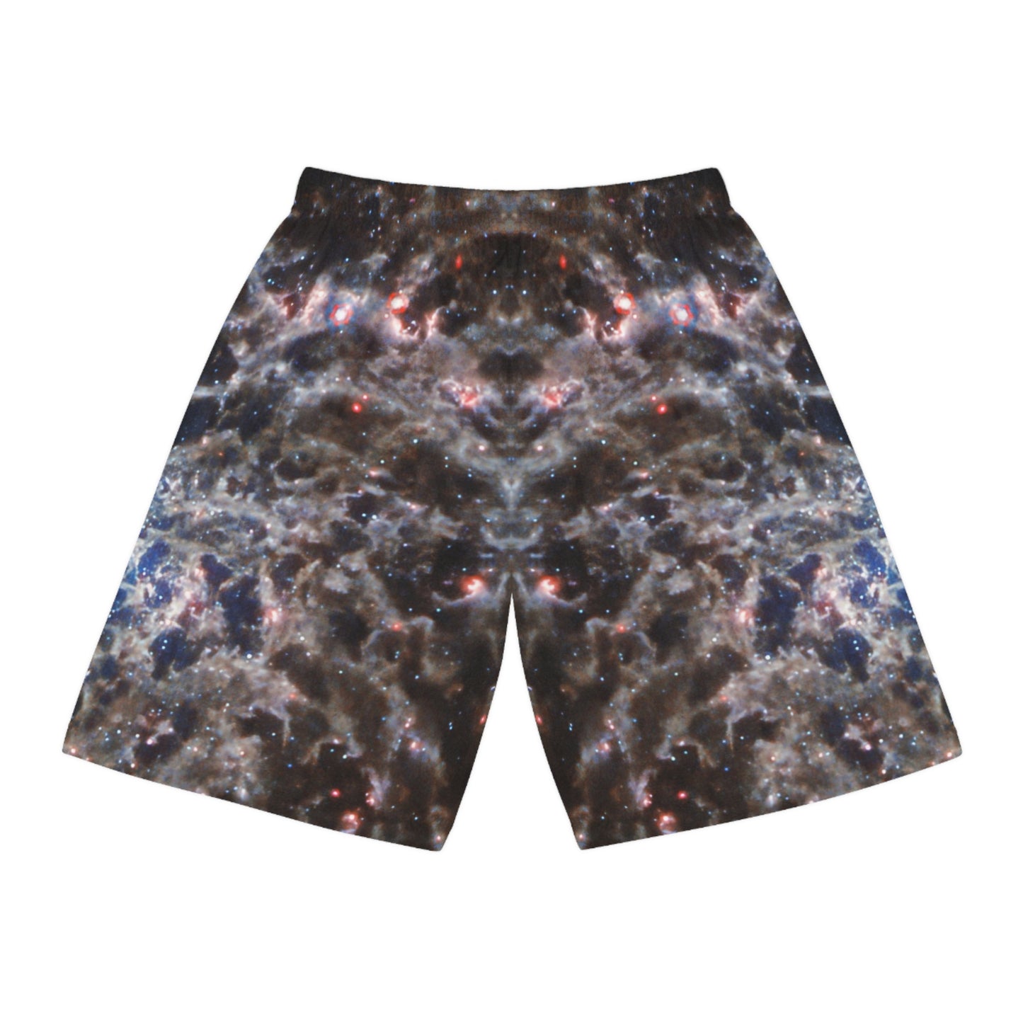 Spiral Galaxy Basketball Shorts