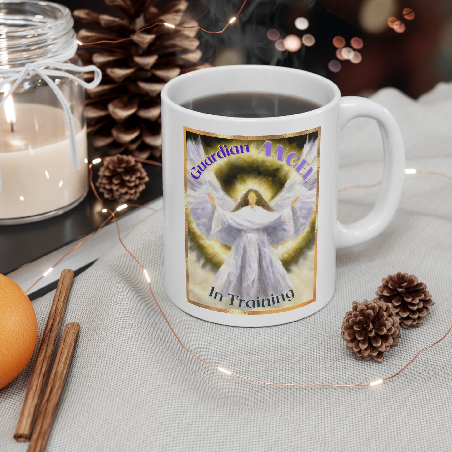 Guardian Angel In Training V2 Ceramic Mug 11oz