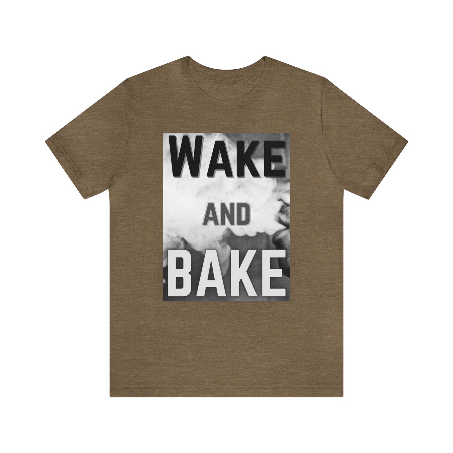 Wake and Bake Smoke Unisex Jersey Short Sleeve Tee