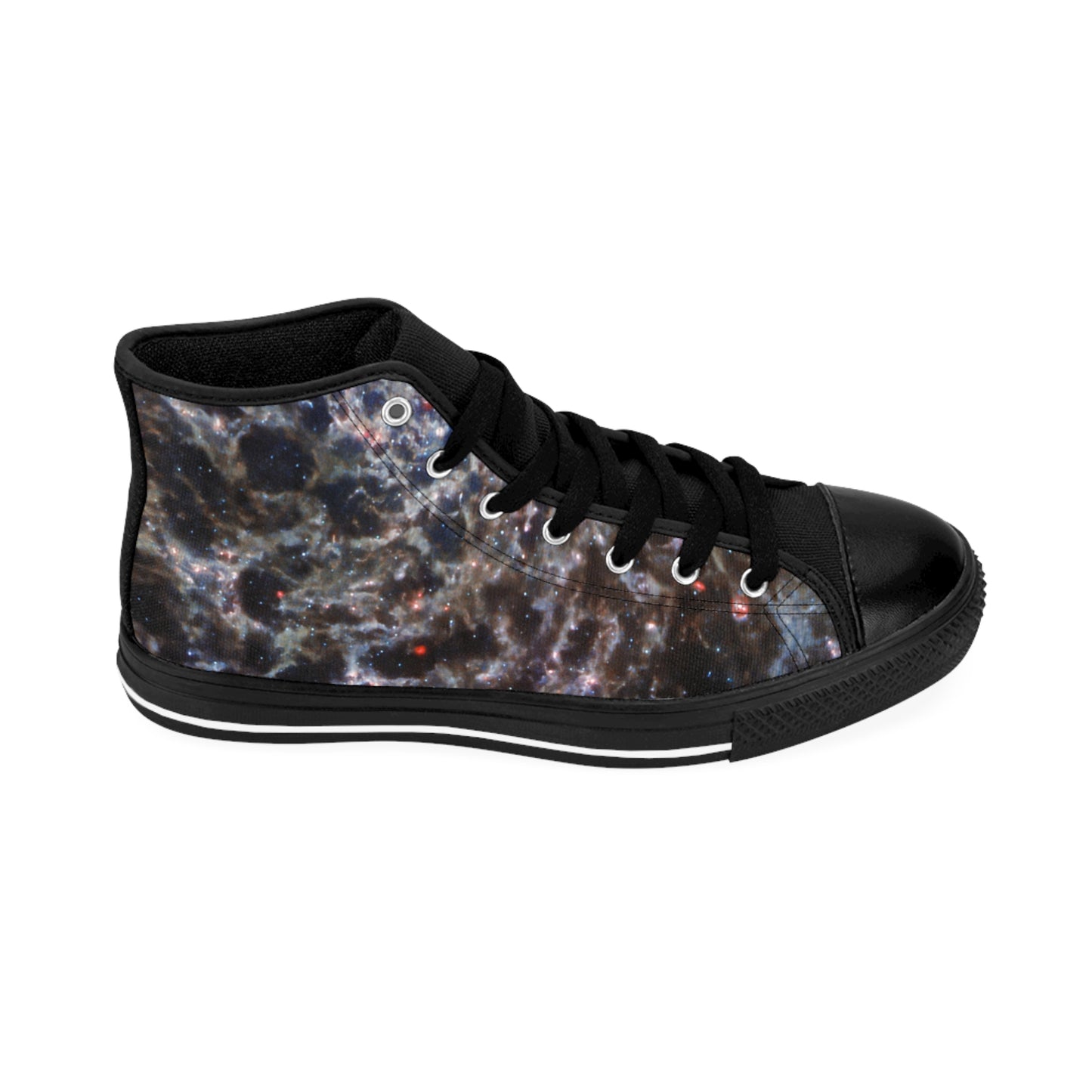 Spiral Galaxy Men's High Top Sneakers