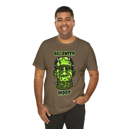 Halloween Mood Frankenstein Unisex Jersey Short Sleeve Tee