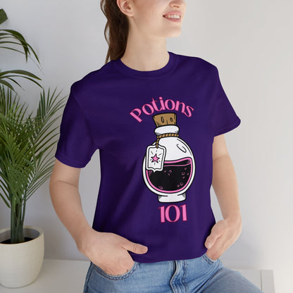 Potions 101 Unisex Jersey Short Sleeve Tee