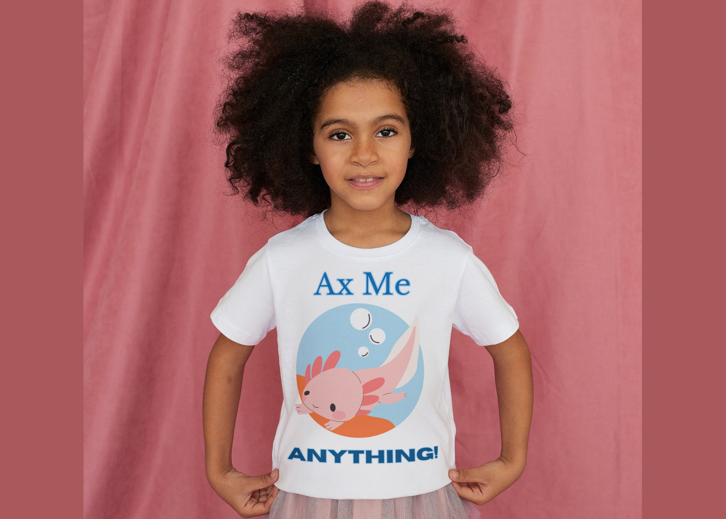 Ax Me Anything - Axolotl Unisex Jersey Short Sleeve Tee