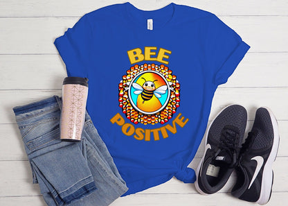 Bee Positive Unisex Jersey Short Sleeve Tee