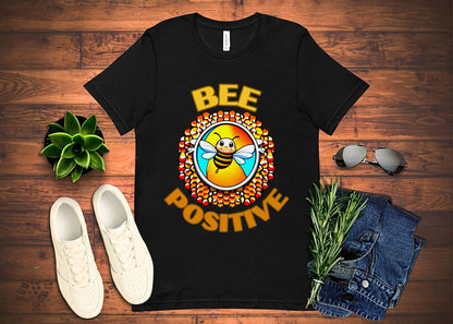 Bee Positive Unisex Jersey Short Sleeve Tee