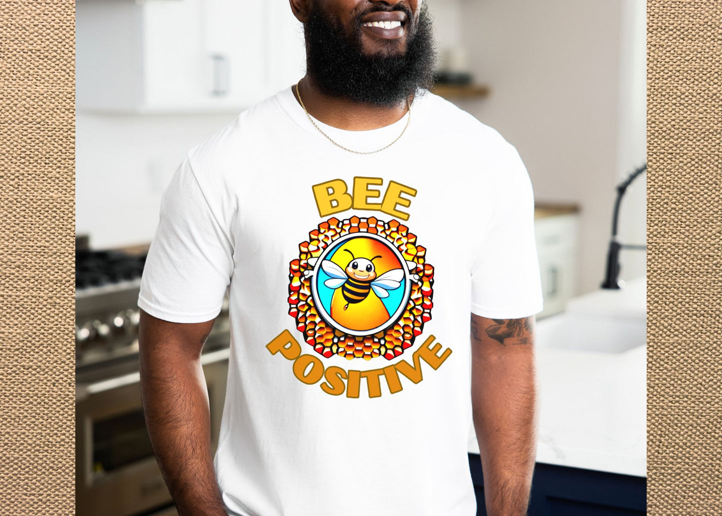 Bee Positive Unisex Jersey Short Sleeve Tee