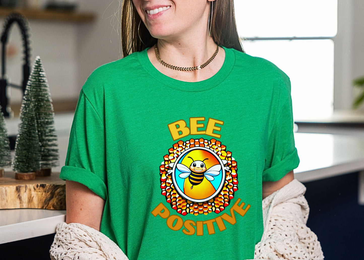 Bee Positive Unisex Jersey Short Sleeve Tee