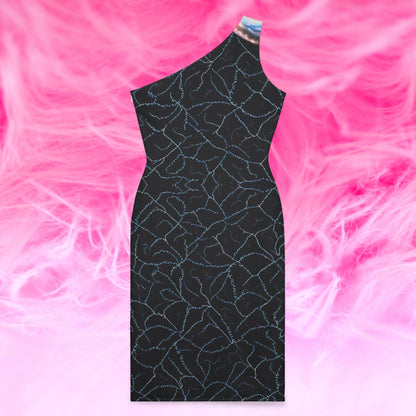 Cosmic Web Shoulder Dress