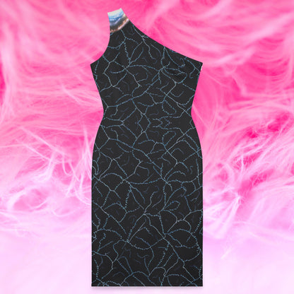 Cosmic Web Shoulder Dress