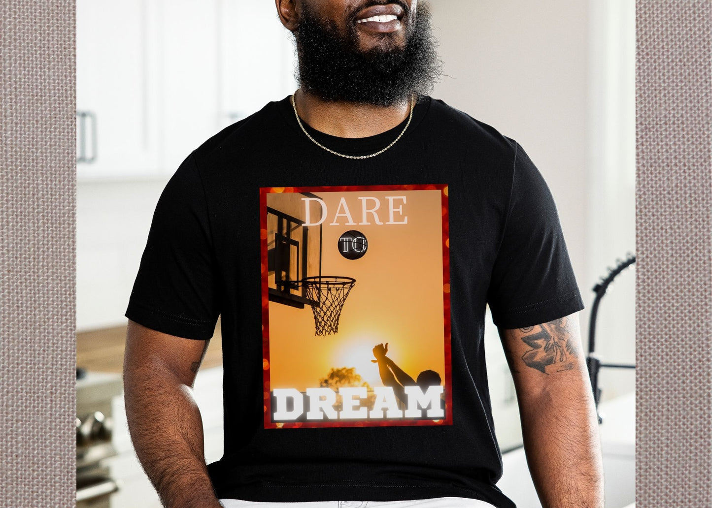 Dare To Dream Basketball Unisex Jersey Short Sleeve Tee