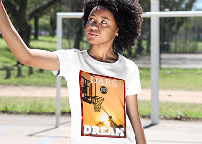 Dare To Dream Basketball Unisex Jersey Short Sleeve Tee