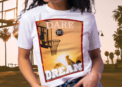 Dare To Dream Basketball Unisex Jersey Short Sleeve Tee