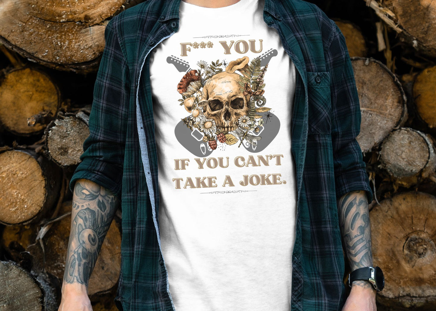 Take A Joke Unisex Short Sleeve Tee