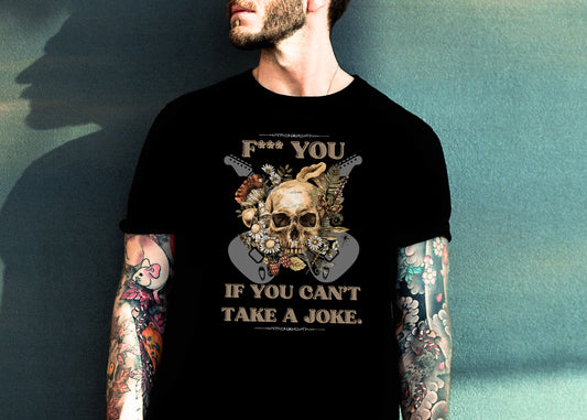 Take A Joke Unisex Short Sleeve Tee