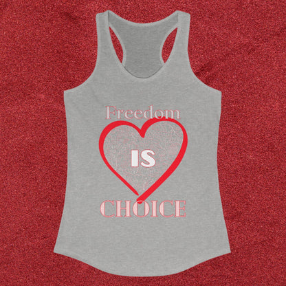 Freedom IS Choice Women's Tank Top