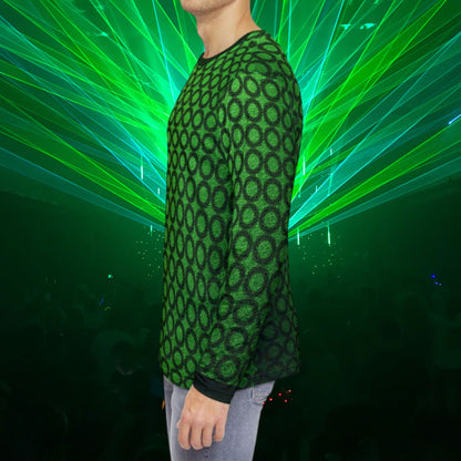 Galactic Jade Men's Long Sleeve Shirt