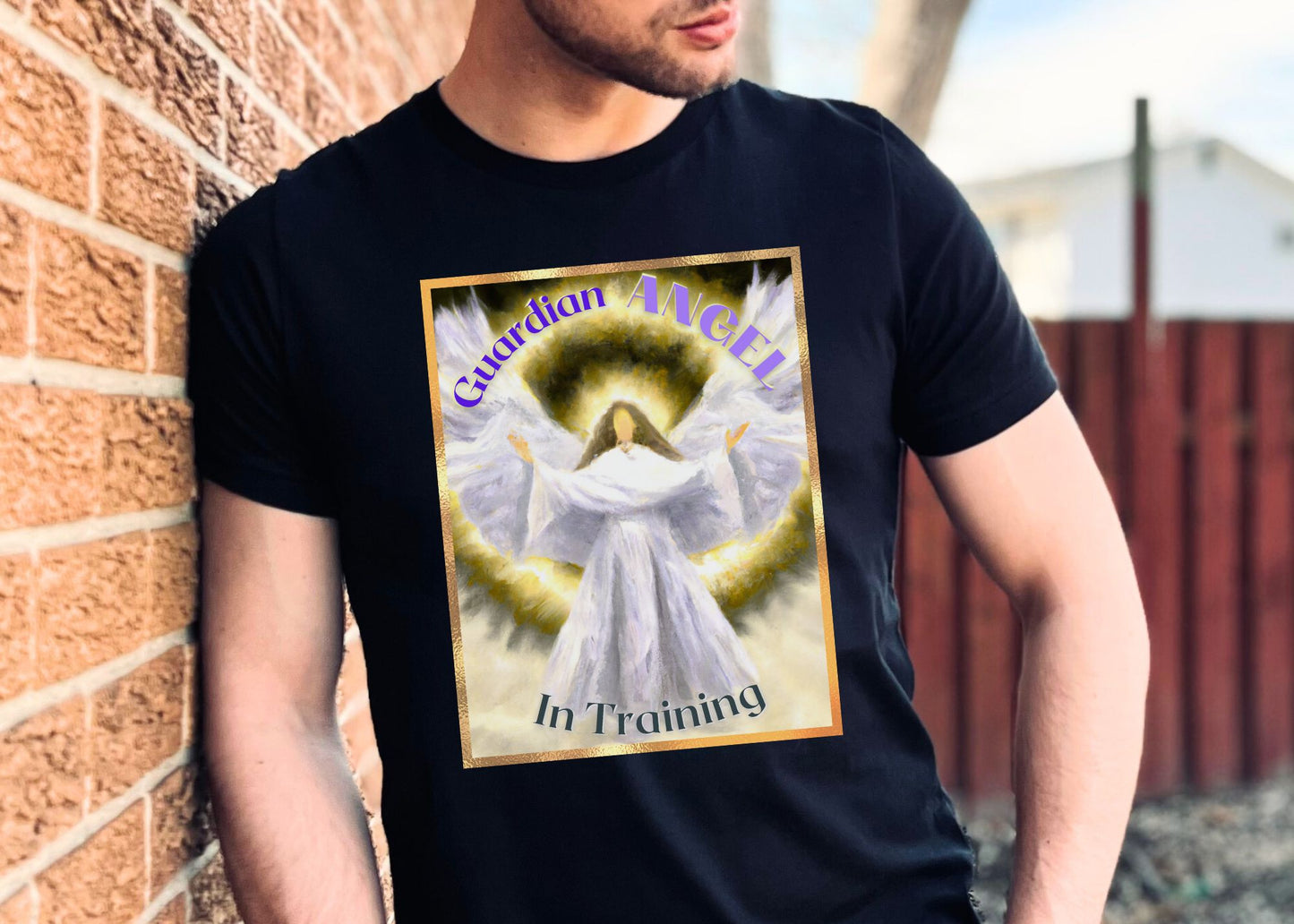 Guardian Angel In Training V2 Unisex Jersey Short Sleeve Tee