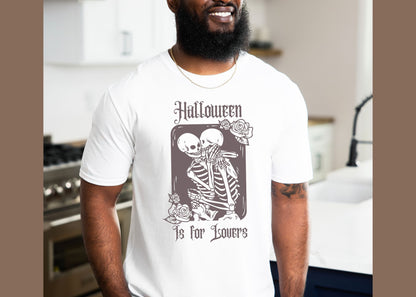 Halloween Is For Lovers Unisex Jersey Short Sleeve Tee