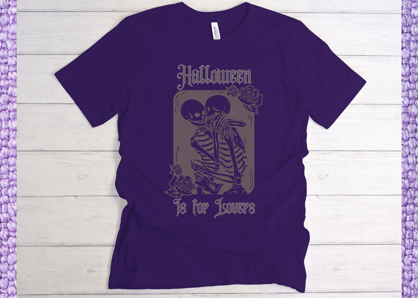 Halloween Is For Lovers Unisex Jersey Short Sleeve Tee