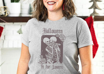 Halloween Is For Lovers Unisex Jersey Short Sleeve Tee