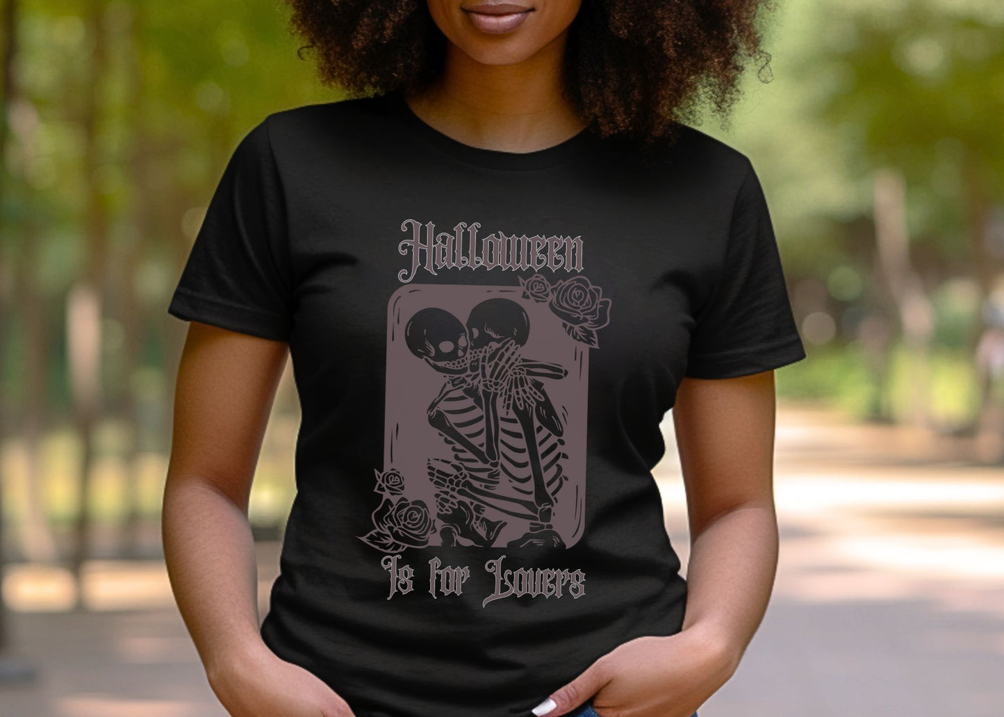 Halloween Is For Lovers Unisex Jersey Short Sleeve Tee