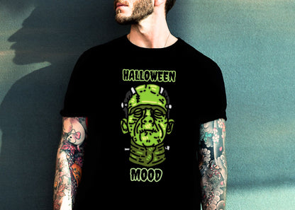 Halloween Mood Frankenstein Unisex Jersey Short Sleeve Tee