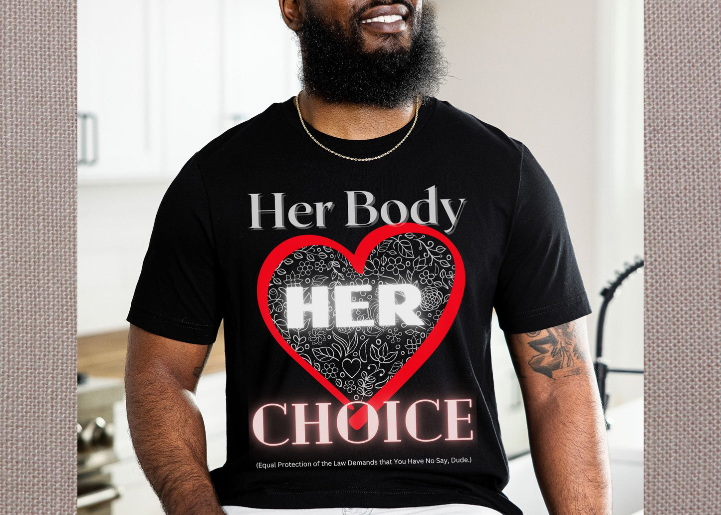 Her Body Her Choice Unisex Jersey Short Sleeve Tee