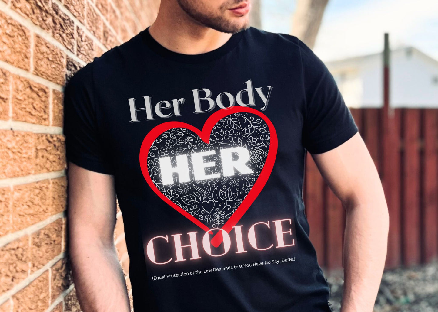 Her Body Her Choice Unisex Jersey Short Sleeve Tee