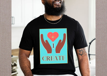 I Create Unisex Jersey Short Sleeve Tee