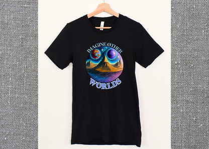 Imagine Other Worlds Short Sleeve T-Shirt