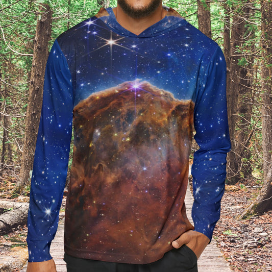 The Carina Nebula Men's Sports Warmup Hoodie