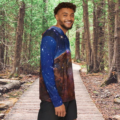 The Carina Nebula Men's Sports Warmup Hoodie