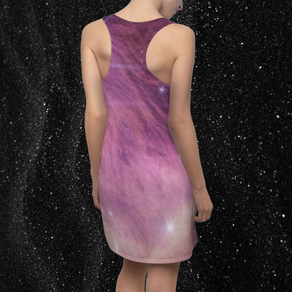 Intergalactic Women's Racerback Dress - Star Cluster IC 348 - JWST