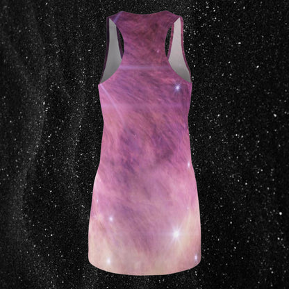 Intergalactic Women's Racerback Dress - Star Cluster IC 348 - JWST
