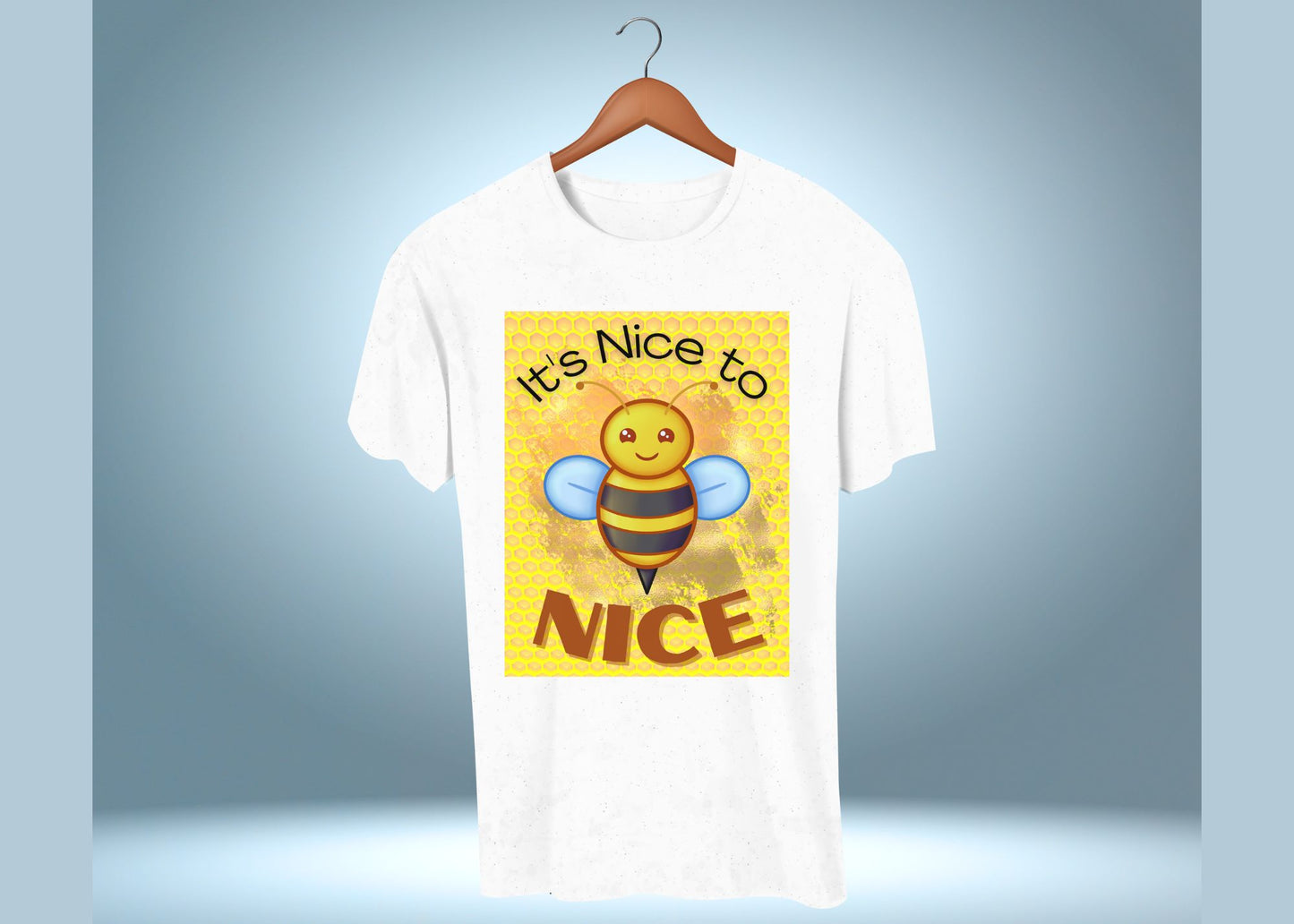 It's Nice To Bee Nice Unisex Jersey Short Sleeve Tee