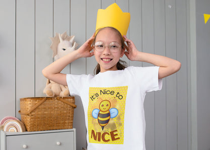 It's Nice To Bee Nice Unisex Jersey Short Sleeve Tee