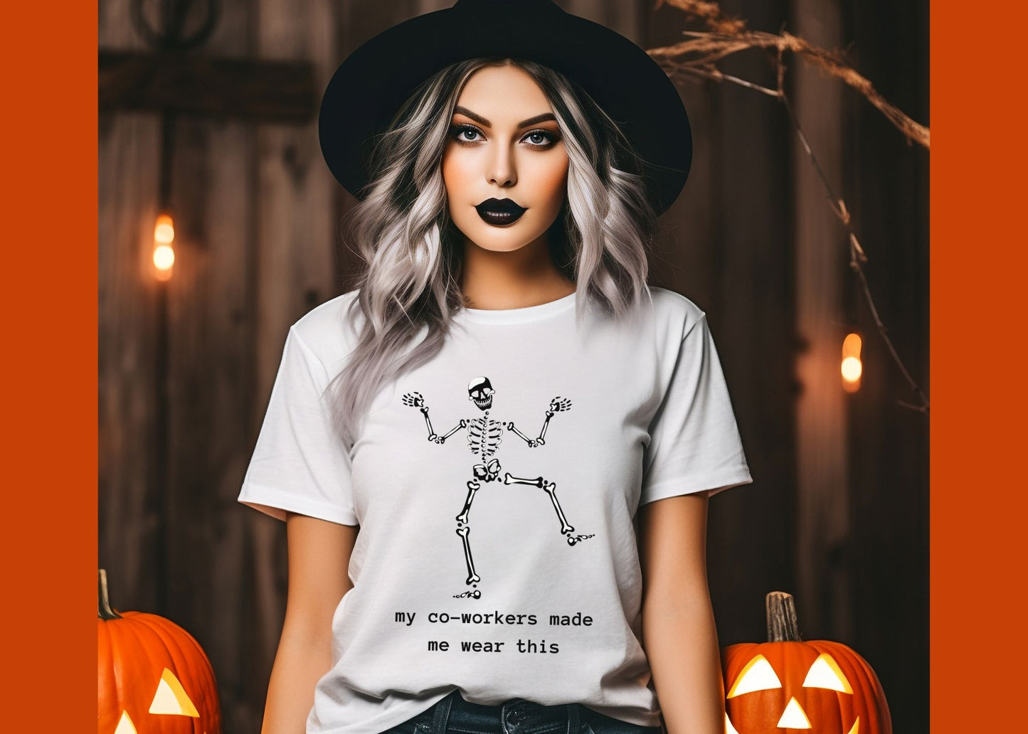 My Co-Workers Made Me Dancing Skeleton Unisex Jersey Short Sleeve Tee