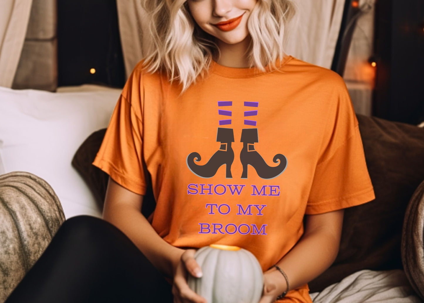 Show Me To My Broom Unisex Jersey Short Sleeve Tee