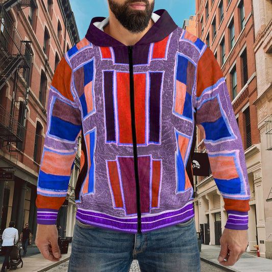 Space Kush Unisex Zip Hoodie - Super Comfy Future Fashion