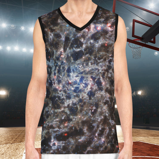 Spiral Galaxy Basketball Jersey
