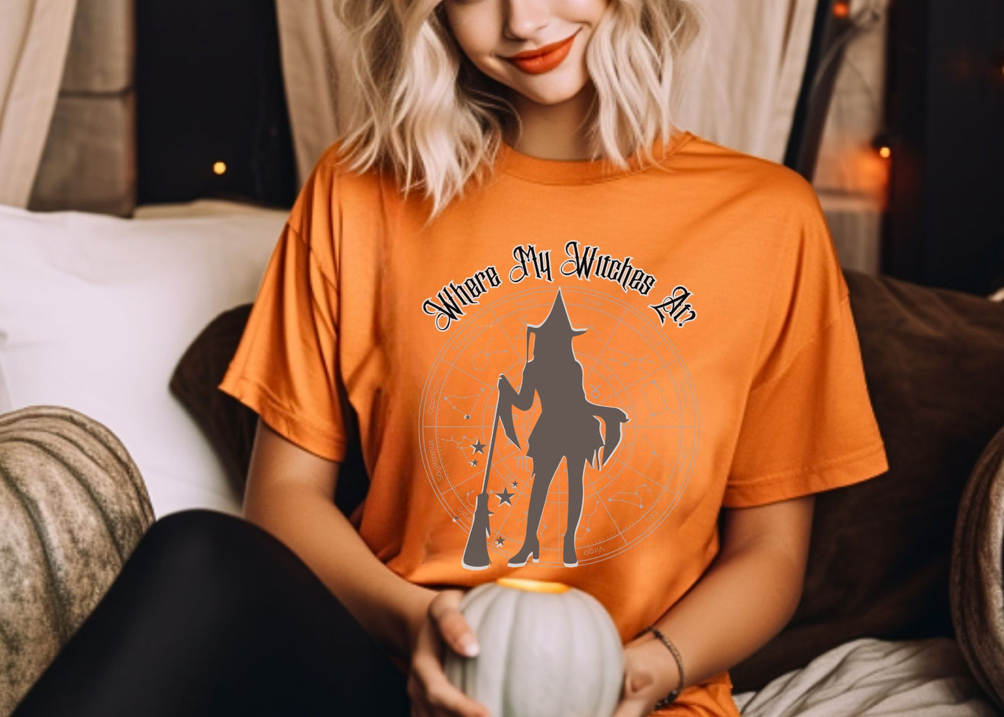 Where My Witches At? Unisex Jersey Short Sleeve Tee