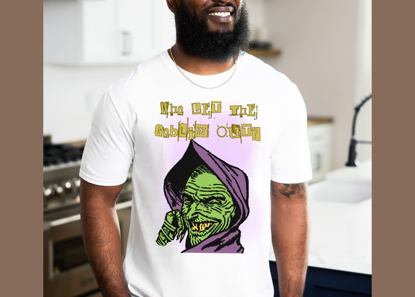 Who Let The Goblin Out? Unisex Jersey Short Sleeve Tee