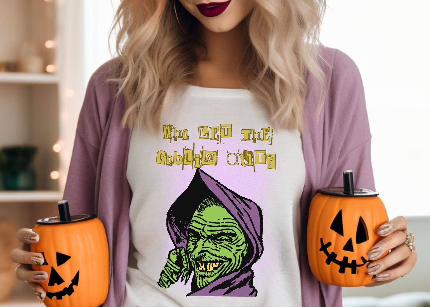 Who Let The Goblin Out? Unisex Jersey Short Sleeve Tee