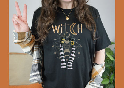 Witch Legs Zodiac Unisex Jersey Short Sleeve Tee