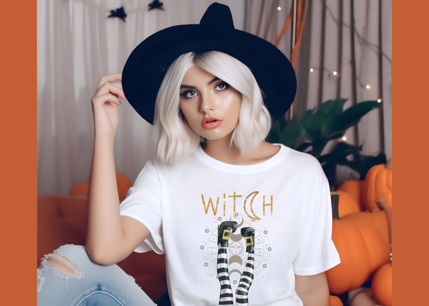 Witch Legs Zodiac Unisex Jersey Short Sleeve Tee